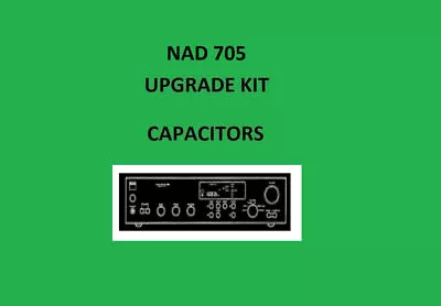 Kaufen Stereo Receiver NAD 705 Repair KIT - Alle Kondensatoren • 65.33€