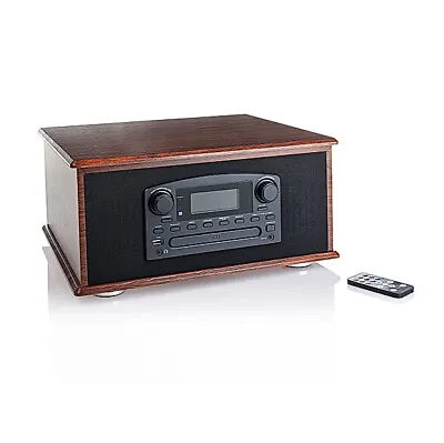 Kaufen Nostalgieanlage DAB+ Plattenspieler CD-Player Radio DAB-Radio USB Fernbedienung • 70.21€