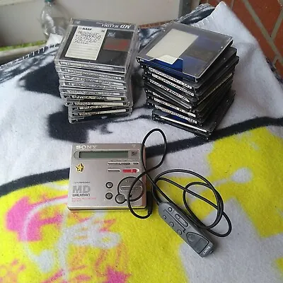 Kaufen SONY MZ-R70 MD WALKMAN DIGUTAL RECORDING Minidisc Player Tragbar • 159€