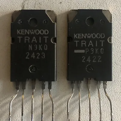 Kaufen Kenwood TRAIT Endstufe Transistor N3K0 P3K0 Pair/Testet • 19€