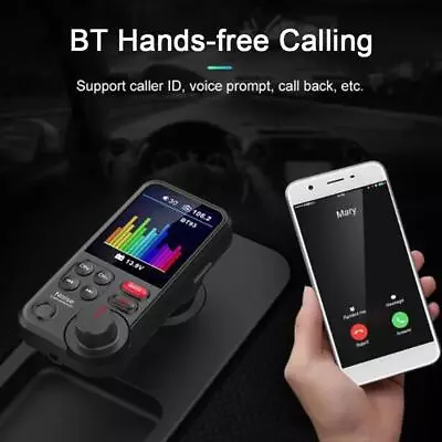 Kaufen Bt93 Auto Wireless Bluetooth Radio Fm Sender Mp3 Player Audio Cha V6O5 • 17.03€