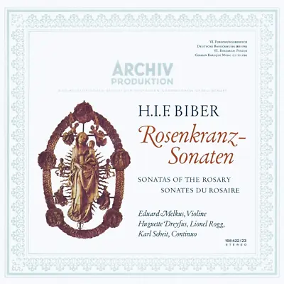 Kaufen Heinrich Ignaz Franz Biber: Sonatas Of The Rosary, Eduard Melkus, Dreyfus, Rogg, • 104€