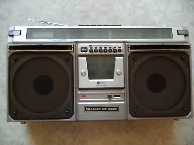 Kaufen Sharp GF-8585H Radio Cassette Boombox Ghettoblaster HS Pour Pièces • 75€