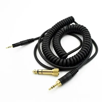 Kaufen Audio Technica HP CC Spiralkabel Für ATH M40x & ATH M50x Kopfhörer Schwarz • 27.17€