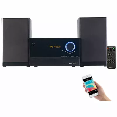 Kaufen Auvisio Micro-Stereoanlage, CD-Player, Radio, MP3-Player, Bluetooth, 60 Watt • 83.99€