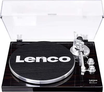 Kaufen LENCO Plattenspieler Slimline LBT-188 Walnut Lenco Walnut Schallplattenspieler • 250.54€