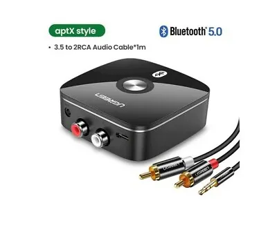 Kaufen UGREEN Bluetooth RCA Empfänger 5,0 AptX LL 3,5mm Jack Aux Wireless Adapter Musik • 39.90€