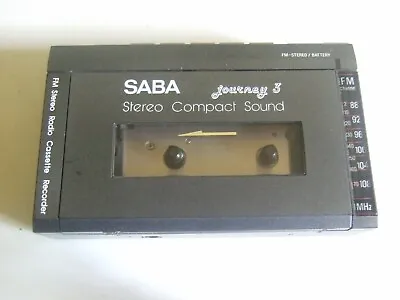 Kaufen   SABA Journey 3 Mobile Cassette Player Vintage Germany Ca. 1985 • 47.95€