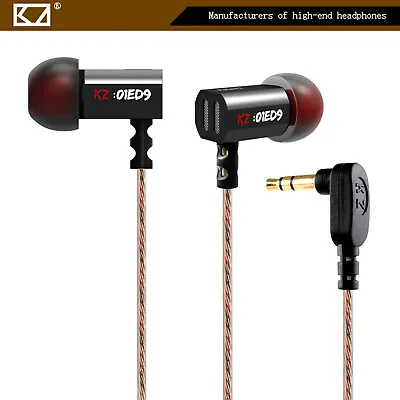 Kaufen High-End Kopfhörer KZ-ED9 Professional In-Ear Ohrhörer + Hardcase Schwarz • 36.90€