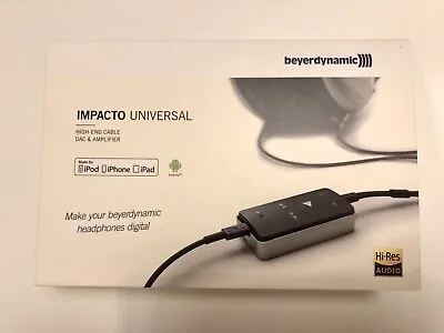 Kaufen Beyerdynamic Impacto Universal Hi-Res DAC + Kopfhörerverstärker • 122€