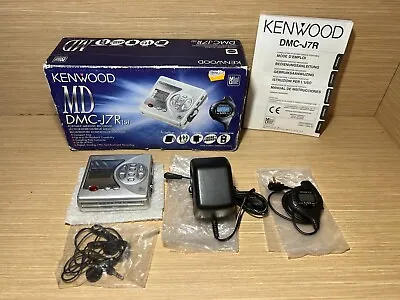 Kaufen RARE- Mini Disco Player MD Minidisc Kenwood DMC-J7R(s) (Similar Sony Walkman) • 175€