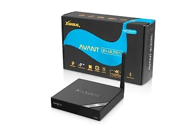 Kaufen Xsarius AVANT 2+ ULTRA Android 9.0 IP-Receiver 8K UHD, H.265 HEVC, Dual-WiFi, HD • 148€
