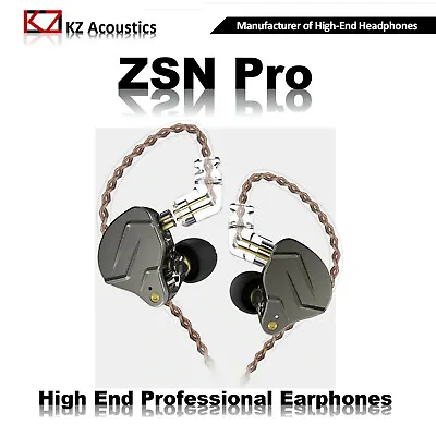 Kaufen KZ ZSN Pro Premium High-End Professional HiFi In-Ear Kopfhörer Headset • 49.90€