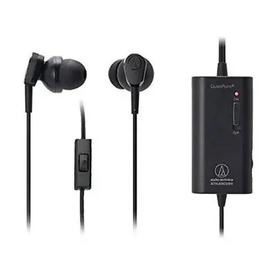Kaufen Kopfhörer Audio Technica ATH-ANC33IS In-Ear Schwarz Tragbar Elektronik Zubehör • 37.95€