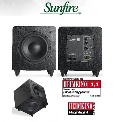 Kaufen Sunfire SDS-12 NEU Aktiv-Subwoofer Mit Passivradiator 600 Watt UVP 799 € • 549€