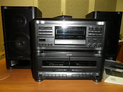 Kaufen Sharp Compact Disc Stereo Musik System CMS-R70CDH Mit CP-R70 Lautsprecher-System • 117.89€