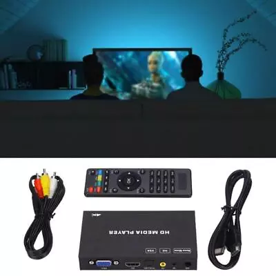 Kaufen 4K A7 HD Nanotechnologie Multi Media Player USB HDMI WiFi Streaming TV Box • 58.06€