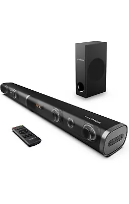 Kaufen ULTIMEA 190W 2.1 TV Soundbar Heim Kino Sound System Bluetooth 5.0, 6EQ, Für TV • 69.99€