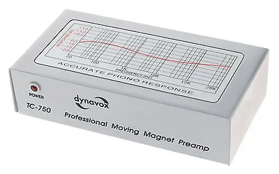 Kaufen Dynavox Phono-Vorverstärker TC-750 (für MM Tonabnehmer) Silber / Silver • 32.99€