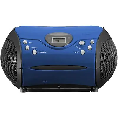 Kaufen Lenco SCD-24 Blau/schwarz Radiorekorder • 49.70€