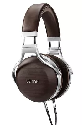 Kaufen 4951035064627 Denon AH-D5200 Kopfhörer Kabelgebunden Kopfband Braun, Silber Deno • 448.12€
