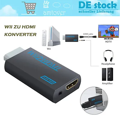 Kaufen Adapter Für Wii Wii HDMI Konverter Wii Zu HDMI Konverter 720/1080P Full HD Audio • 8.99€