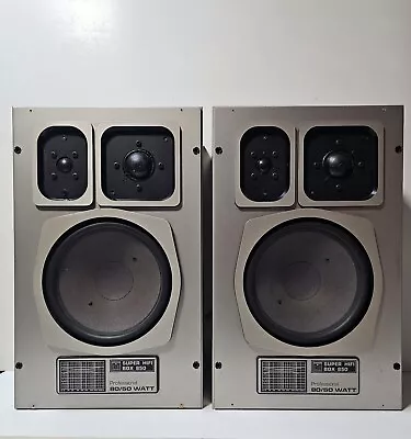 Kaufen Grundig Lautsprecher Boxen 850A Super Hifi 50-80wat • 149€