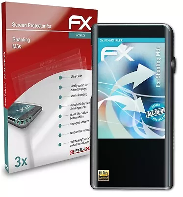 Kaufen AtFoliX 3x Folie Für Shanling M5s Schutzfolie Klar&flexibel Displayschutzfolie • 8.89€