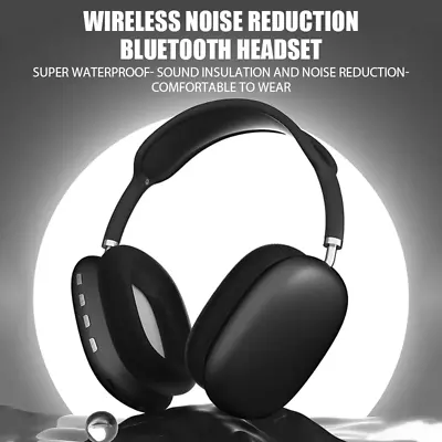 Kaufen Wireless Bluetooth Kopfhörer On Over Ear HiFi Stereo Drehen Headphone Headset • 9.79€