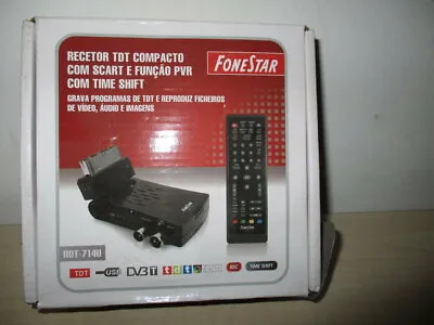 Kaufen Receiver Dvb-T Kompakt Fonestar RDT-7140 • 26.25€
