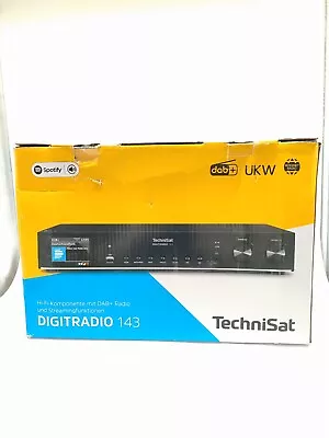 Kaufen TechniSat DigitRadio 143 (V3) UKW/DAB+ Digitalradio Schwarz 0000/2947 #KT1164O • 149.99€