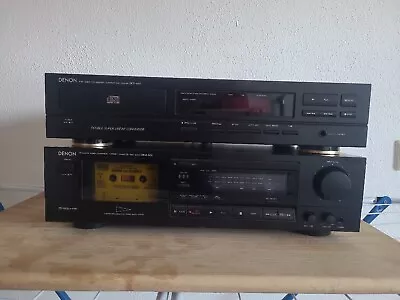 Kaufen Denon DRM-500 Stereo Kassettendeck CDP-460 CD Deck/ Tape Deck • 80€