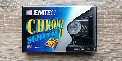 Kaufen EMTEC Chrome Super Quality II 90 AUDIO MC KASSETTE • 6€