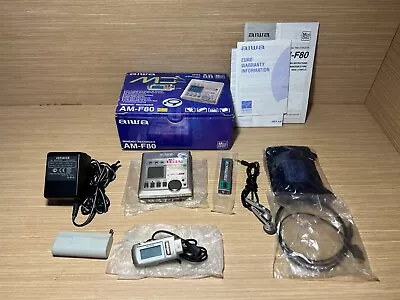 Kaufen RARE- Mini Disco Player MD Minidisc Aiwa AM-F80 (Similar Type Sony Walkman) B • 179€