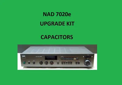 Kaufen Stereo Receiver NAD 7020e Reparatur KIT - Alle Kondensatoren • 51.32€