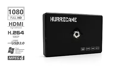Kaufen Hurricane Mediaplayer Mit HDD Wiedergabefunktion Full HD, Aluminium HDMI, MKV • 149.95€