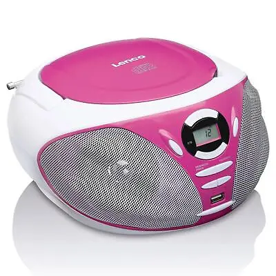 Kaufen Lenco SCD-300 Pink Radiorekorder • 47.54€