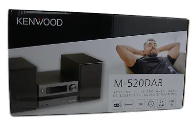 Kaufen Kenwood M-520DAB Micro CD Stereo System AVEC DAB+ Bluetooth Streaming NEU OVP • 99.99€