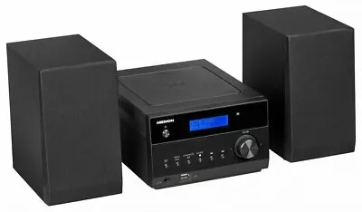 Kaufen Medion MD-43729 Micro-Audio-System CD Bluetooth & DAB Schwarz • 76.99€