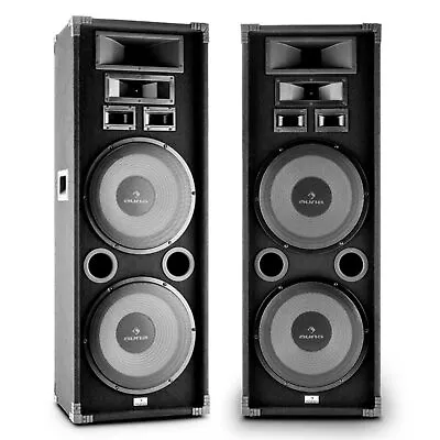 Kaufen HIFI STEREO STAND LAUTSPRECHER PAAR PA DJ STUDIO SOUND BOXEN 2x12  SUBWOOFER NEU • 299.99€