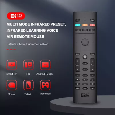 Kaufen # Air Mouse Wireless Remote Control Built-in Gyroscope Smart 2.4G For TV Project • 17.12€