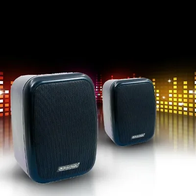 Kaufen Heimkino Boxen System Lautsprecher Paar Audio Musik HiFi Anlage Wand Living-XXL • 97.99€