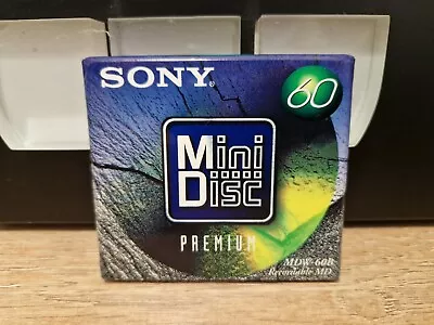Kaufen Sony PREMIUM Minidisc MD MDW 60B  60 Min Recordable    NEU & OVP  • 8.99€