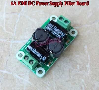 Kaufen 6A EMI DC Power Supply Filter Board Für Car Speaker Power Amplifier Filtering • 4.76€