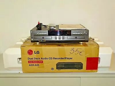 Kaufen LG ADR-620 Audio CD-Recorder Mit Doppellaufwerk In OVP, FB&BDA, 2J. Garantie • 699.99€