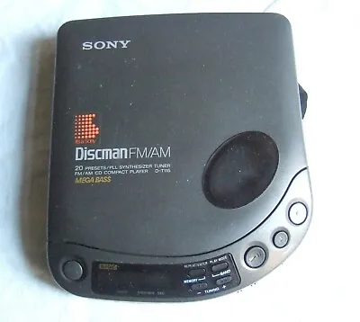 Kaufen Sony D-T115 Mobiler CD Spieler Vintage Mobile CD Player  DT115 D T 115 1993 • 24€