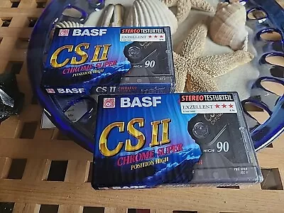 Kaufen MC, Cassette, Audio, Leerkassette BASF  CS II Chrome  90, Neu Verpackt, C90 OVP • 8.95€