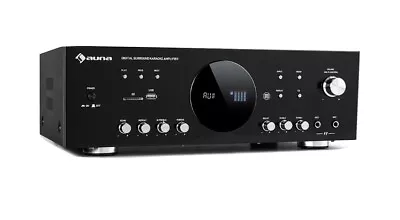 Kaufen Auna AMP-218 BT 5.1-Kanal Digital-Surround-Verstärker - Schwarz • 83.99€