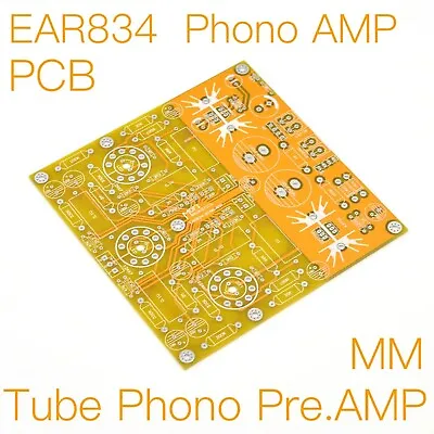 Kaufen 1pc EAR834-Röhren-Phono-Verstärker (MM) RIAA  PCB Platine • 10.41€