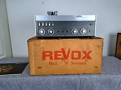 Kaufen Revox A 78 MK II MK2 Verstärker Amplifier Mit Original-Karton • 600€